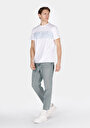thumb-Afficher les détails de T-shirt À Manches Courtes Blanc Regular Fit Droit Homme