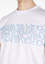 thumb-Afficher les détails de T-shirt À Manches Courtes Blanc Regular Fit Droit Homme