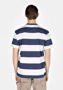 thumb-Afficher les détails de T-shirt À Manches Courtes Marine Comfort Fit Rayé Homme