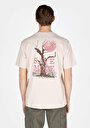 thumb-Afficher les détails de T-shirt À Manches Courtes Beige Comfort Fit Droit Homme