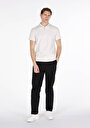 thumb-Afficher les détails de T-shirt Polo À Manches Courtes Vert Foncé Droit Regular Fit Homme