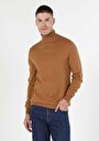 thumb-Afficher les détails de Pull Camel Slim Fit   Homme
