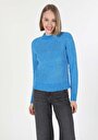 thumb-Afficher les détails de Pull Bleu Regular Fit   Femme