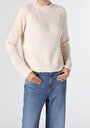thumb-Afficher les détails de Pull Ecru Regular Fit   Femme