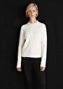 thumb-Afficher les détails de Pull Blanc Regular Fit   Femme