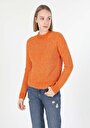 thumb-Afficher les détails de Pull Orange Regular Fit   Femme