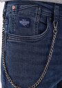 thumb-Afficher les détails de 041 Danny Pantalon Bleu Foncé   En  Slim Fit Homme