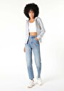 thumb-Afficher les détails de Pull-over Gris Regular Fit  Femme