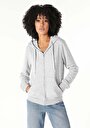 thumb-Afficher les détails de Pull-over Gris Regular Fit  Femme