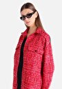 thumb-Afficher les détails de Chemise À Manches Longues Rouge    Femme