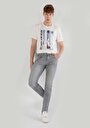thumb-Afficher les détails de 041 Danny Pantalon Gris   En  Slim Fit Homme