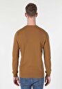 thumb-Afficher les détails de Pull Marron Regular Fit   Homme