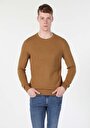 thumb-Afficher les détails de Pull Marron Regular Fit   Homme