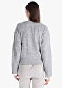 thumb-Afficher les détails de T-shirt À Manches Longues Gris Slim Fit  Femme