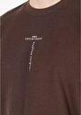 thumb-Afficher les détails de T-shirt À Manches Courtes Marron Comfort Fit Droit Homme
