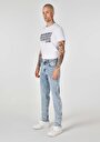 thumb-Afficher les détails de 041 Danny Pantalon Bleu   En  Slim Fit Homme
