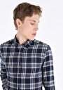 thumb-Afficher les détails de Chemise À Manches Longues Marine    Homme