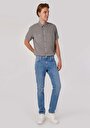 thumb-Afficher les détails de 044 Karl Pantalon Bleu   En  Straight Fit Homme