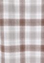 thumb-Afficher les détails de Chemise À Manches Longues Marron Regular Fit Plaid Gabardine Homme