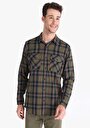 thumb-Afficher les détails de Chemise À Manches Longues Vert    Homme