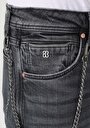 thumb-Afficher les détails de 044 Karl Pantalon Noir   En  Straight Fit Homme