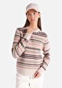 thumb-Afficher les détails de Pull Multicolou    Femme