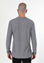 thumb-Afficher les détails de T-shirt À Manches Longues Gris Regular Fit  Homme