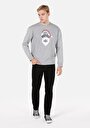 thumb-Afficher les détails de Pull-over Gris Comfort Fit  Homme