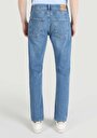 thumb-Afficher les détails de 045 David Pantalon Bleu Straight Leg Medium Rise En  Regular Fit Homme