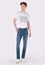thumb-Afficher les détails de 045 David Pantalon Bleu   En  Regular Fit Homme