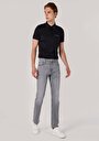 thumb-Afficher les détails de 045 David Pantalon Gris   En  Regular Fit Homme