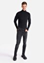 thumb-Afficher les détails de 035 Ryan Pantalon Noir Skinny  Leg High Rise En  Skinny Fit Homme