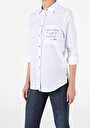 thumb-Afficher les détails de Chemise À Manches Longues Blanc Regular Fit   Femme