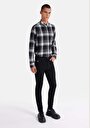 thumb-Afficher les détails de 040 Alex Pantalon Noir Skinny  Leg Low Rise En  Skinny Fit Homme