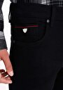 thumb-Afficher les détails de 040 Alex Pantalon Noir Skinny  Leg Low Rise En  Skinny Fit Homme
