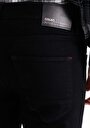 thumb-Afficher les détails de 040 Alex Pantalon Noir Skinny  Leg Low Rise En  Skinny Fit Homme