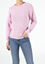 thumb-Afficher les détails de Pull Rose Regular Fit   Femme