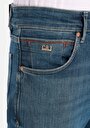 thumb-Afficher les détails de 041 Danny Pantalon Bleu Slim Leg Low Rise En  Slim Fit Homme