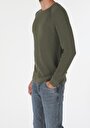 thumb-Afficher les détails de Pull Kaki Regular Fit   Homme