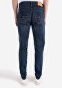 thumb-Afficher les détails de 041 Danny Pantalon Bleu Slim Leg Low Rise En  Slim Fit Homme