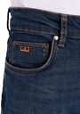 thumb-Afficher les détails de 041 Danny Pantalon Bleu Slim Leg Low Rise En  Slim Fit Homme