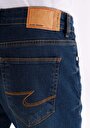 thumb-Afficher les détails de 041 Danny Pantalon Bleu Slim Leg Low Rise En  Slim Fit Homme