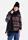 thumb-Afficher les détails de Pull Marine Regular Fit Manches Longues  Femme