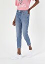 thumb-Afficher les détails de 893 Julia Pantalon Denim Tapered Leg  En  Boyfriend Fit Femme