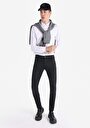 thumb-Afficher les détails de 041 Danny Pantalon Noir Slim Leg Low Rise En  Slim Fit Homme