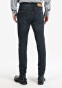 thumb-Afficher les détails de 041 Danny Pantalon Bleu Foncé Slim Leg Low Rise En  Slim Fit Homme
