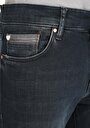 thumb-Afficher les détails de 041 Danny Pantalon Bleu Foncé Slim Leg Low Rise En  Slim Fit Homme