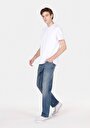 thumb-Afficher les détails de 045 David Pantalon  Straight Leg Medium Rise En Jean Regular Fit Homme