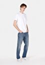 thumb-Afficher les détails de 045 David Pantalon  Straight Leg Medium Rise En Jean Regular Fit Homme