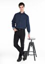 thumb-Afficher les détails de 044 Karl Pantalon  Straight Leg Medium Rise En  Straight Fit Homme